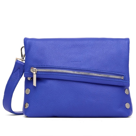 Hammitt Handbags - New Hammitt Deep Blue Leather VIP Medium Convertible Crossbody Bag